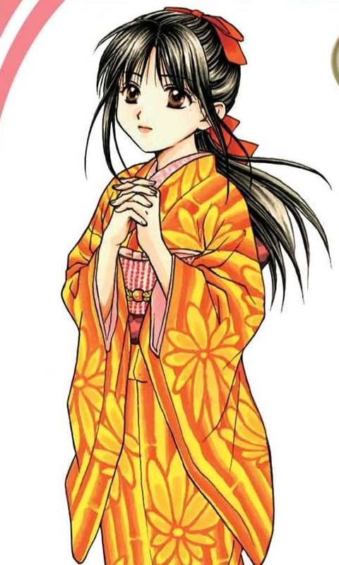 ふしぎ遊戯 FVGA(480×800)壁紙 『ふしぎ遊戯 玄武開伝』奥田